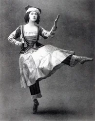 Tamara Karsavina dans le ballet 